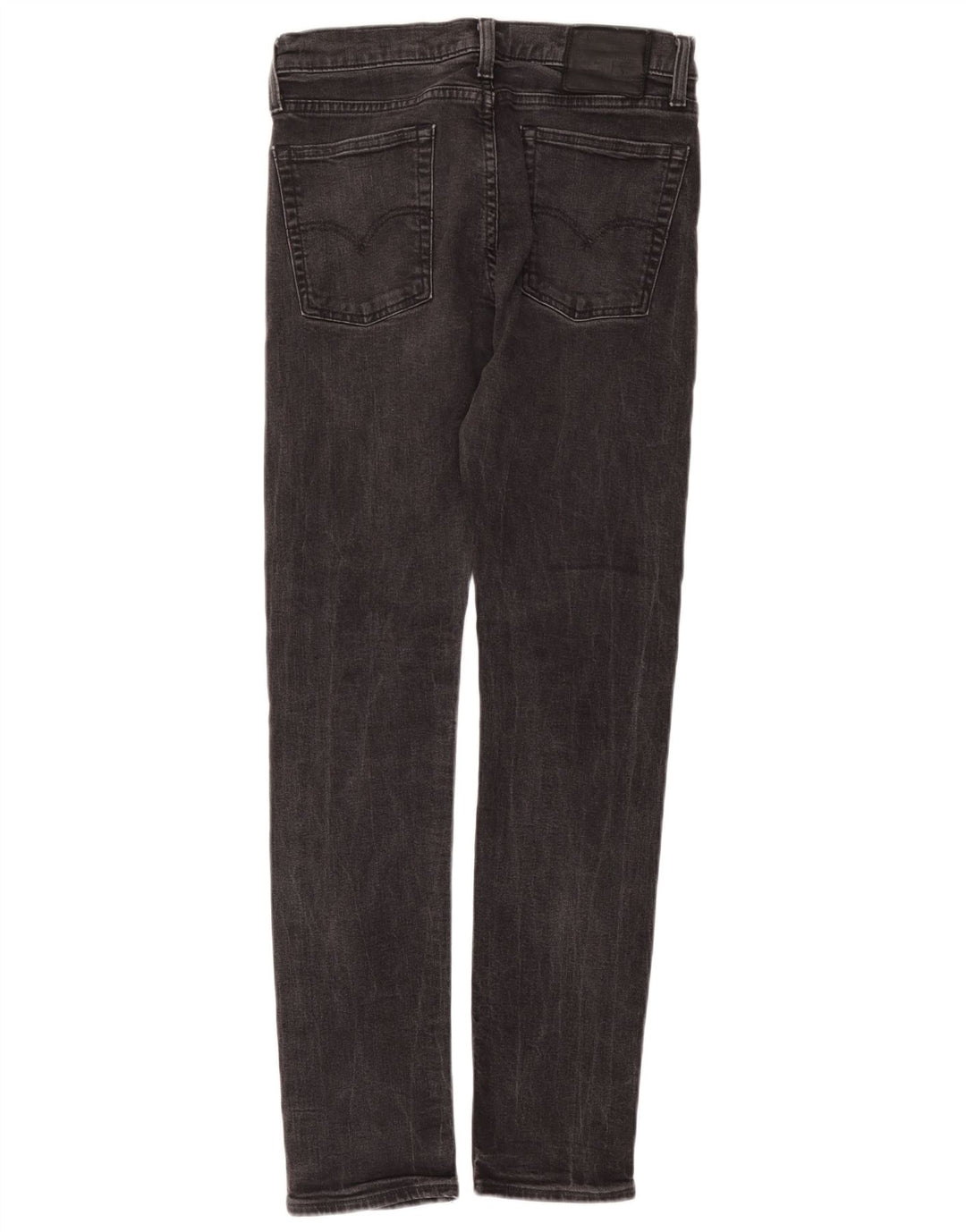 LEVI'S Muške uske traperice W32 L34 Sivi pamuk