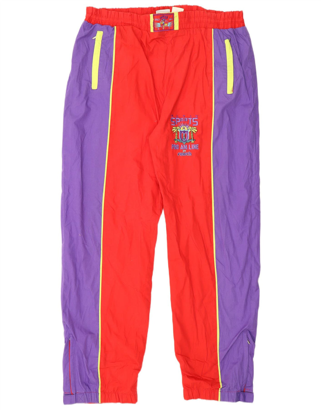 REUSCH Muška trenirka Hlače Joggers 2XL Red Colourblock