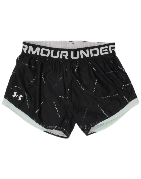 Under Armour kratke sportske hlače za djevojčice 9-10 godina srednje crne
