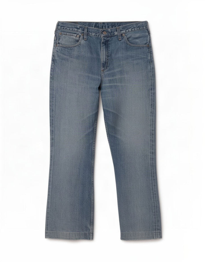 Levi's muške ravne traperice W36 L27 plavi pamuk