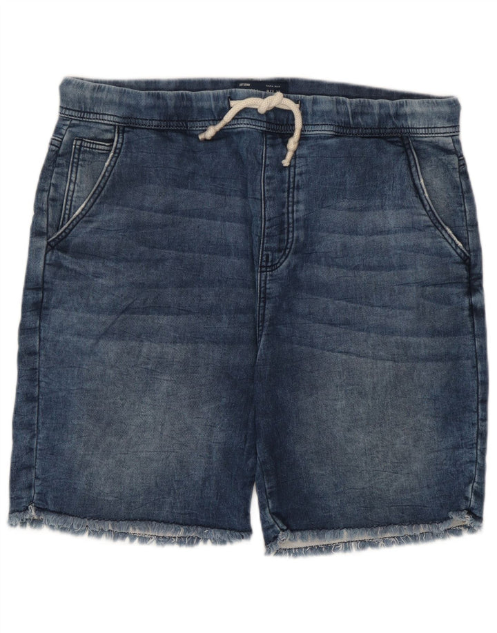Zara muške kratke hlače Large W32 plavi pamuk