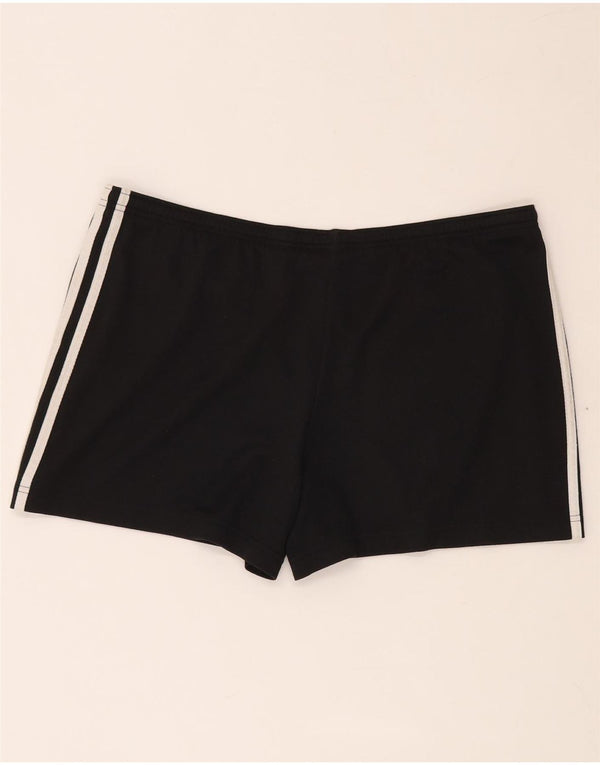 ADIDAS ženske sportske kratke hlače UK 14 Srednje crni poliester