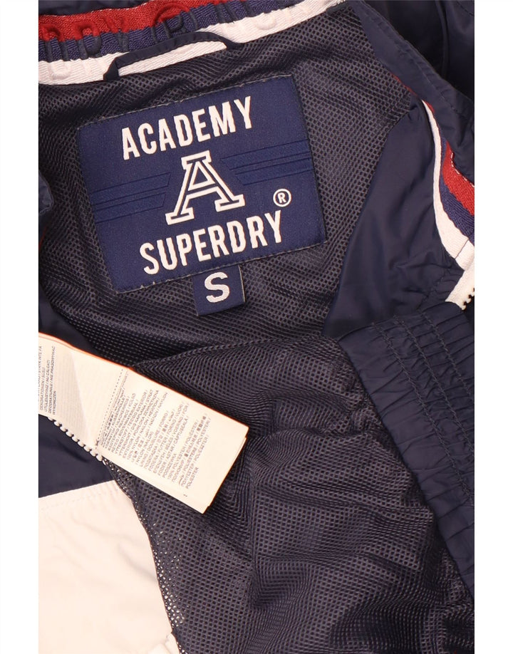 Superdry ženska gornja jakna trenirke UK 10 Mala tamnoplava boja