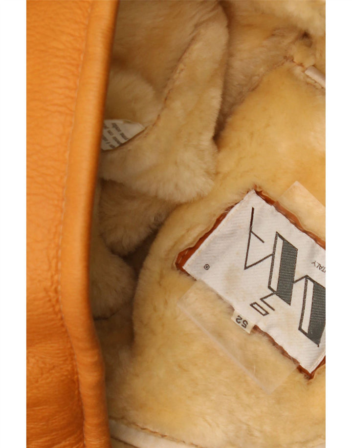 VINTAGE muška jakna s ovčicama IT 52 XL, bež ovčicama