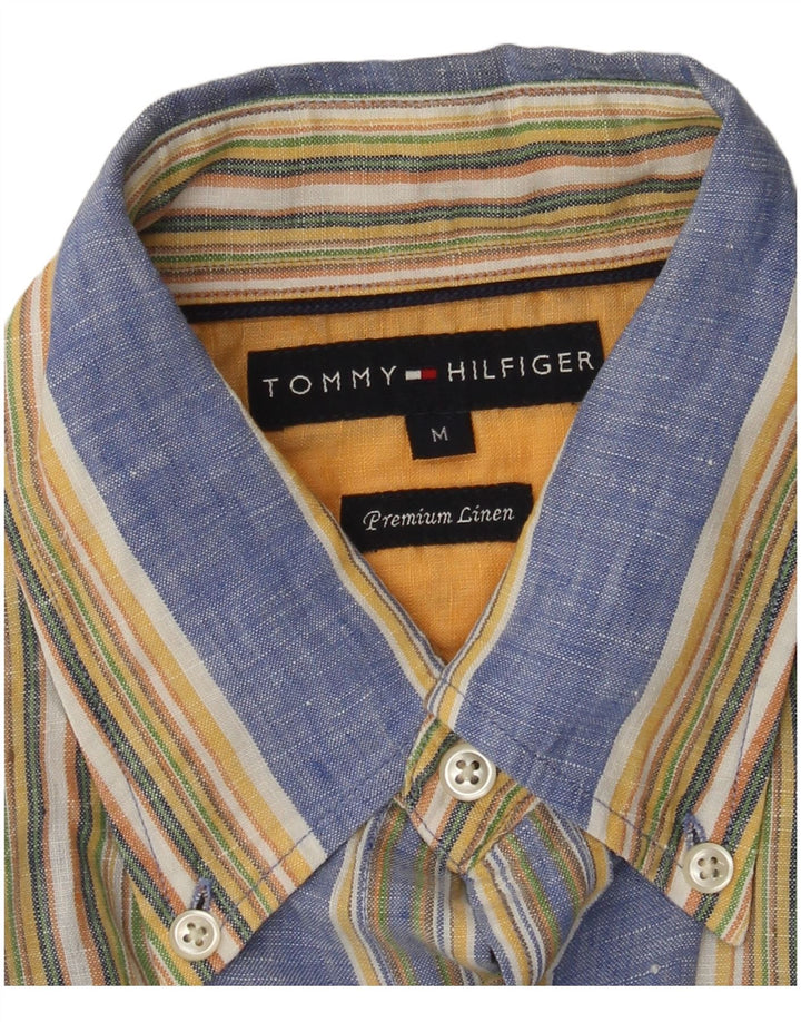 Tommy Hilfiger muška košulja srednje plavo prugasto platno