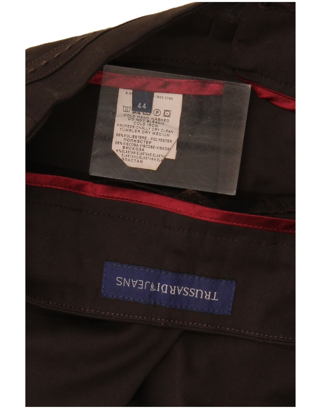 TRUSSARDI ženske ležerne hlače s bootcutom IT 44 Srednje W32 L31 Smeđe