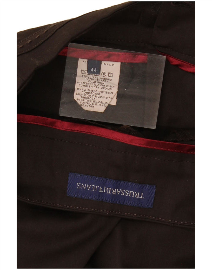 TRUSSARDI ženske ležerne hlače s bootcutom IT 44 Srednje W32 L31 Smeđe