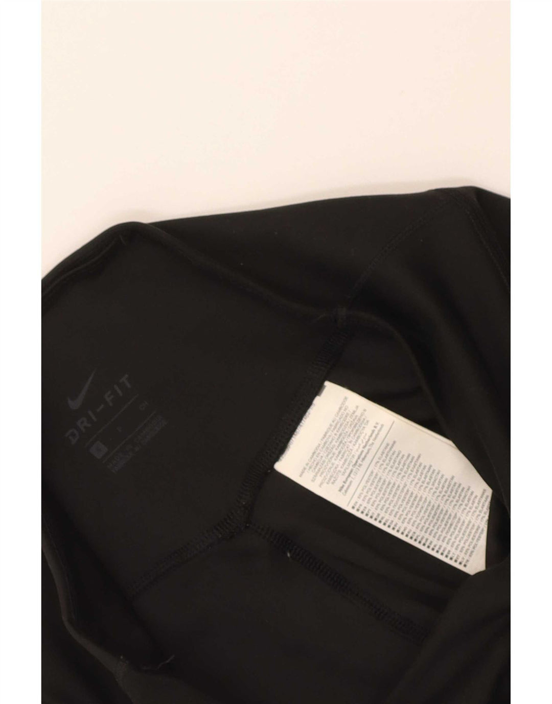Nike ženske Dri Fit Capri tajice UK 10 male crne poliesterske