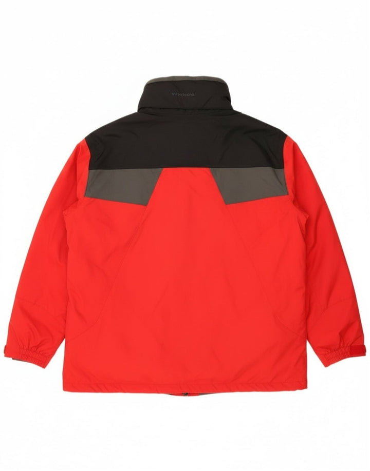 Columbia muška jakna vjetrovka Interchange UK 42 XL Red Colourblock