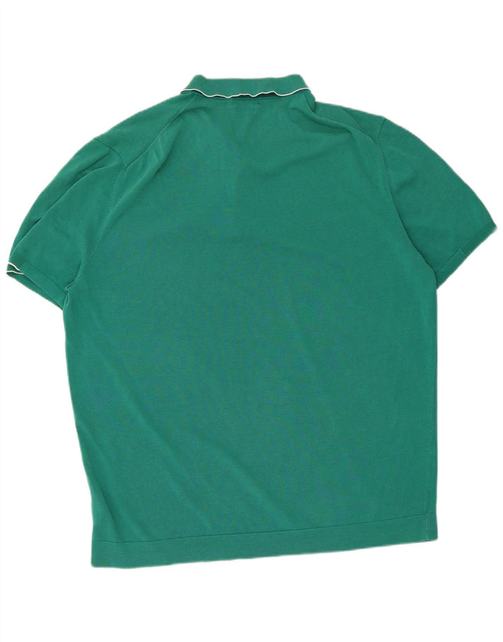 Massimo Dutti muška polo majica 2XL zeleni pamuk