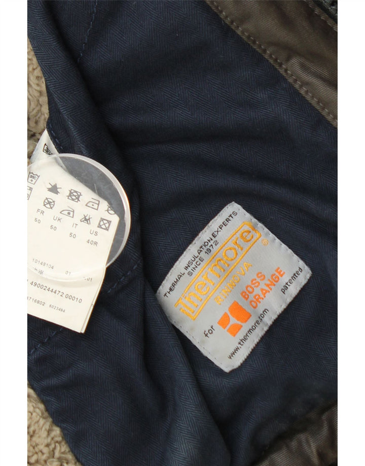 HUGO BOSS Muška vojna jakna IT 50 Large Brown Cotton