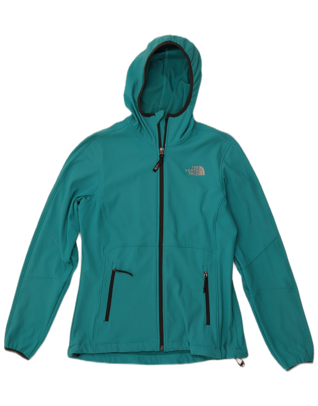 THE NORTH FACE Ženska gornja jakna trenirke s kapuljačom UK 12 srednje tirkizna