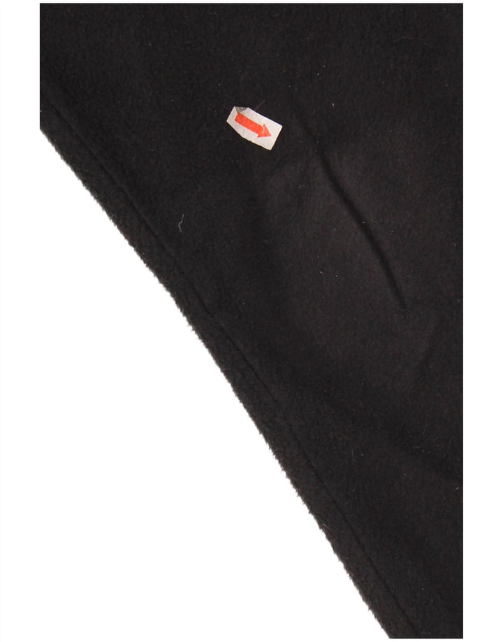 BERGHAUS Ženska prevelika jakna od flisa UK 8 Mala crna poliesterska