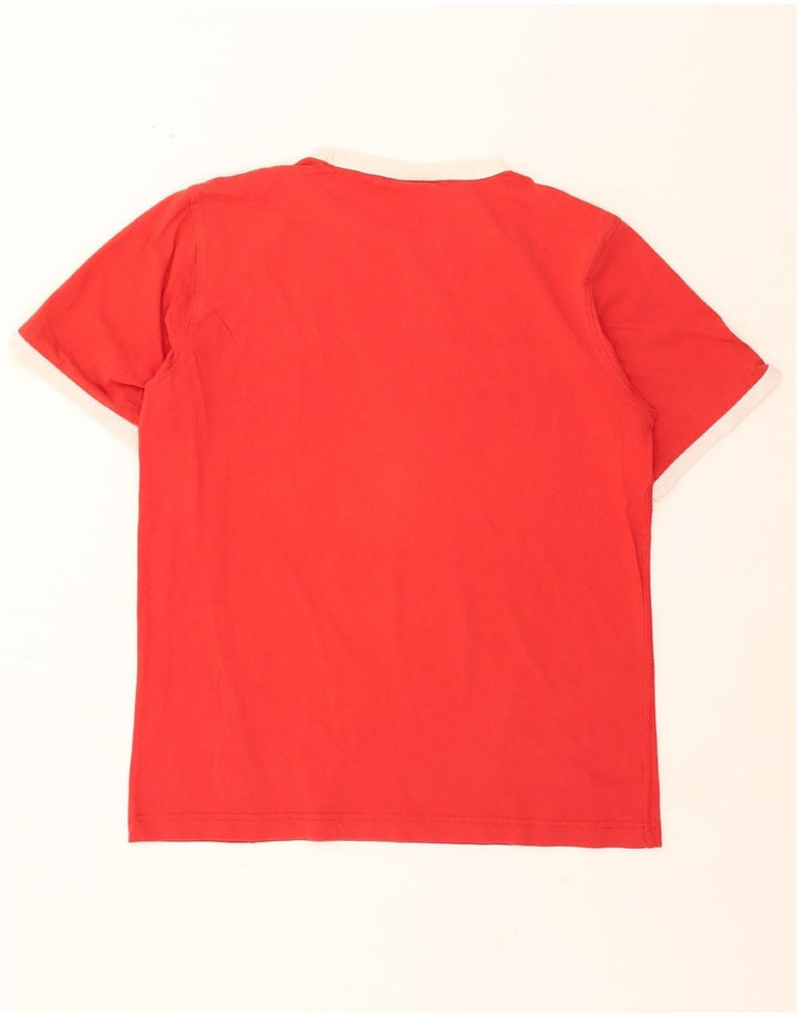 PUMA Mens Graphic T-Shirt Top Medium Red Vintage Puma and Second-Hand Puma from Messina Hembry 