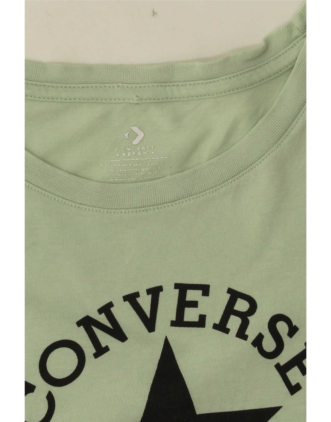 Converse Ženska grafička majica kratkih rukava UK 10 Small Green