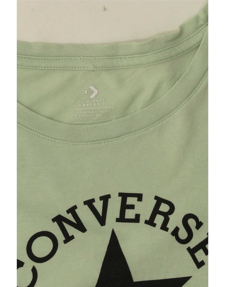 Converse Ženska grafička majica kratkih rukava UK 10 Small Green