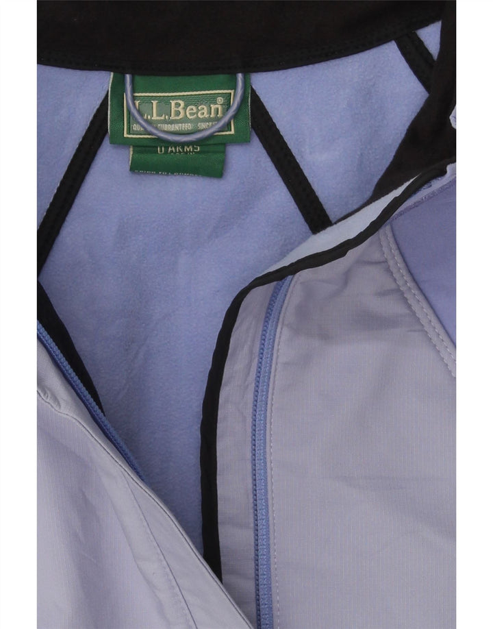L.L.BEAN Womens Rain Jacket UK 18 XL Purple Colourblock Polyester Vintage L.L.Bean and Second-Hand L.L.Bean from Messina Hembry 