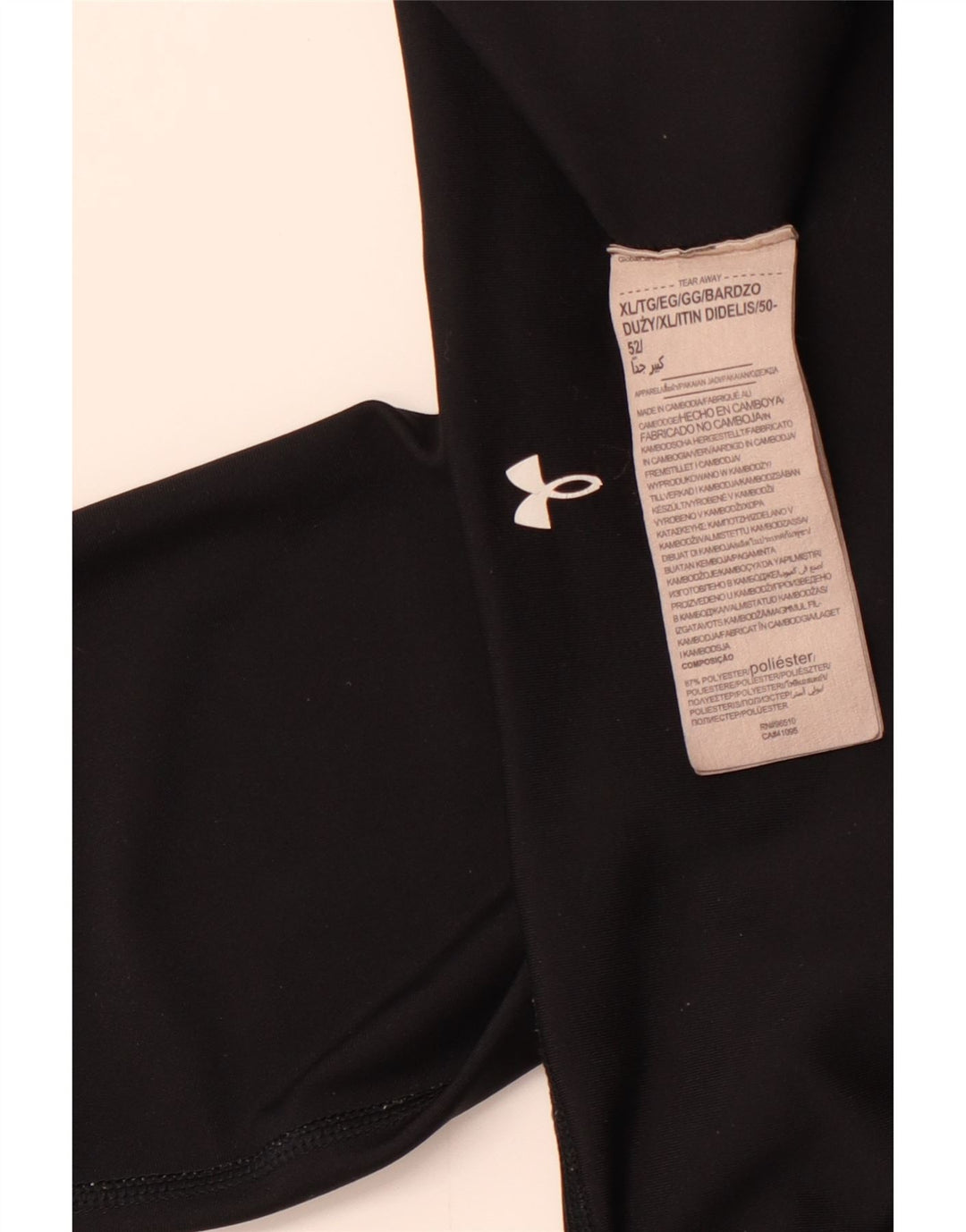 UNDER ARMOUR Ženske tajice UK 18 XL crni poliester