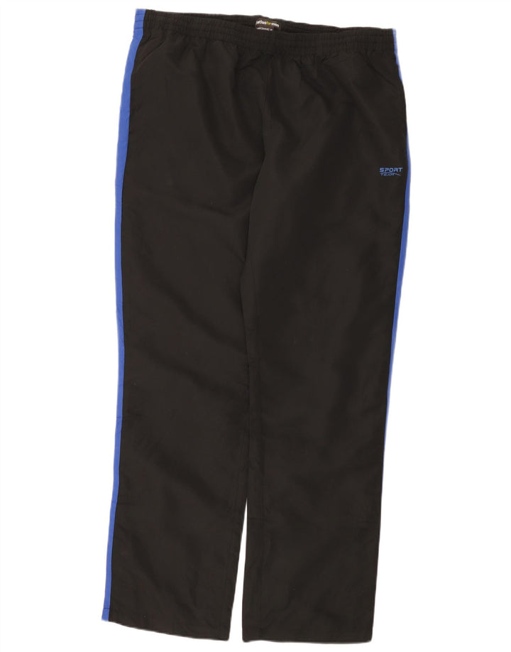 ATLAS ZA MUŠKARCE Muška trenirka Hlače velike crne boje od poliestera