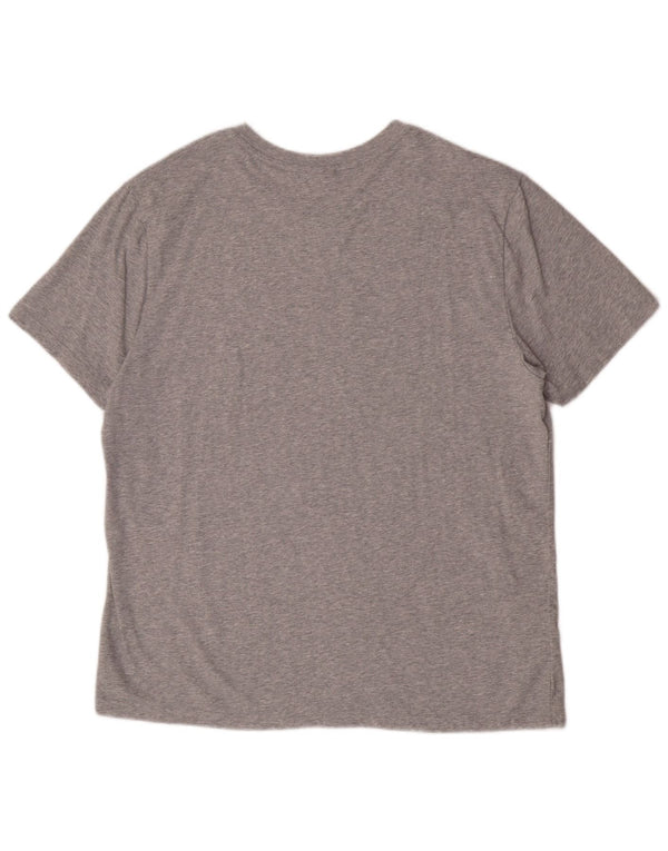 Fila muška majica kratkih rukava s grafičkim motivima, 2XL sivi flekasti pamuk