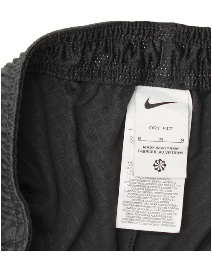 Nike muške Dri Fit sportske kratke hlače Srednje crni geometrijski poliester