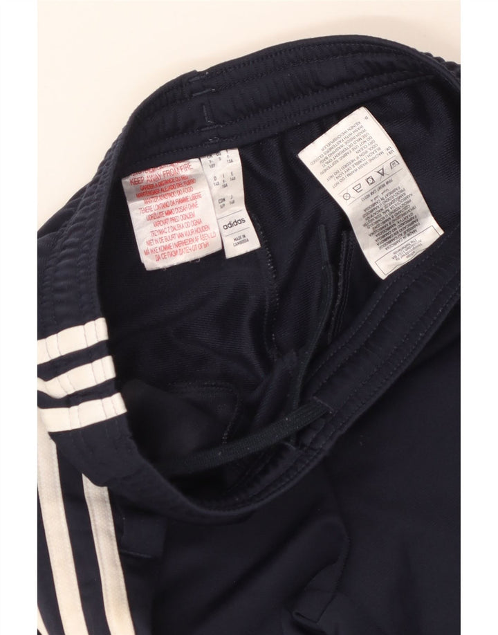ADIDAS Hlače za trenirku za dječake 9-10 godina tamnoplavi poliester
