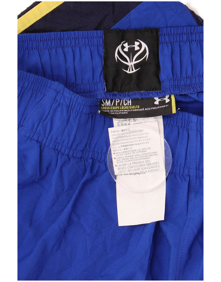 Under Armour muške sportske kratke hlače male plave boje od poliestera