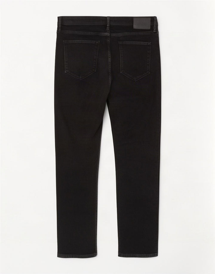 Jack & Jones muške uske traperice GLENN W33 L30 crni pamuk