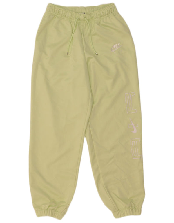 Puma ženske hlače za trenirku s grafičkim motivima Joggers UK 8 Mali zeleni poliester