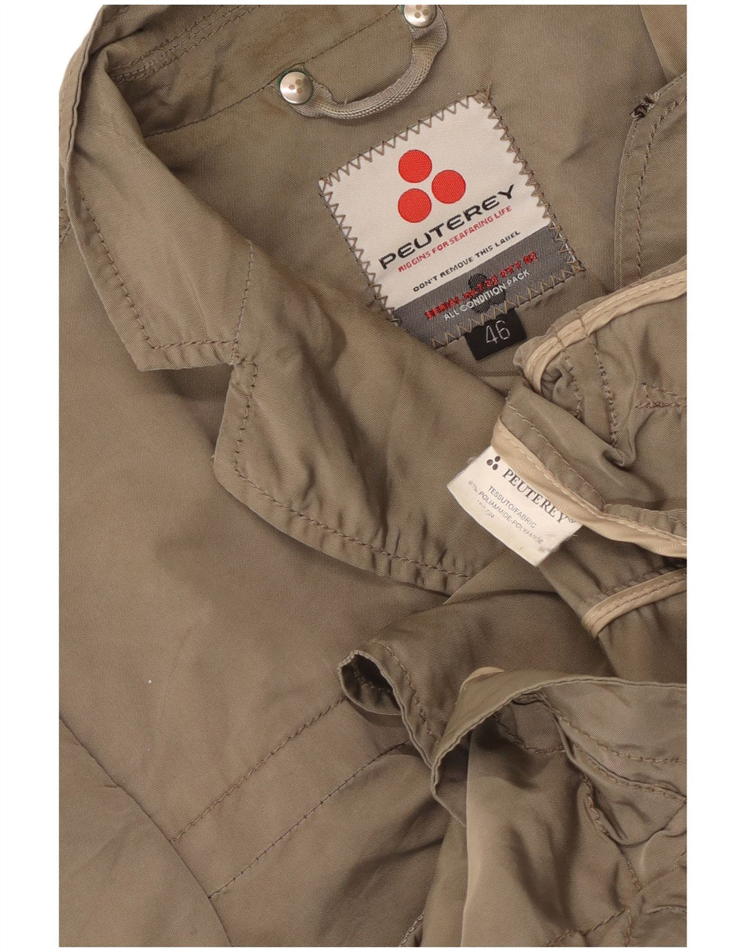 PEUTEREY Ženska pomoćna jakna IT 46 veliki sivi poliamid