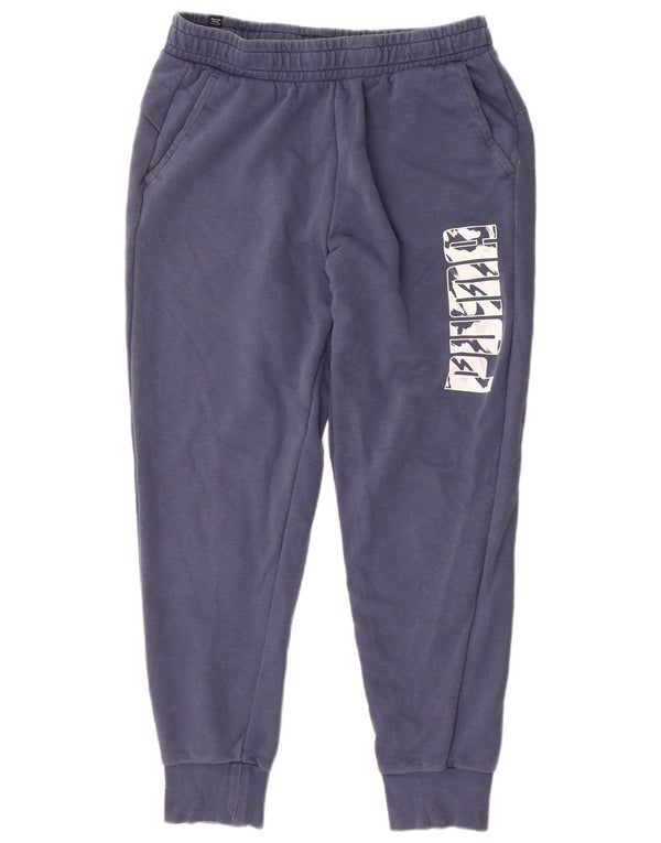Puma muške grafičke trenirke Hlače Joggers Large Blue Cotton