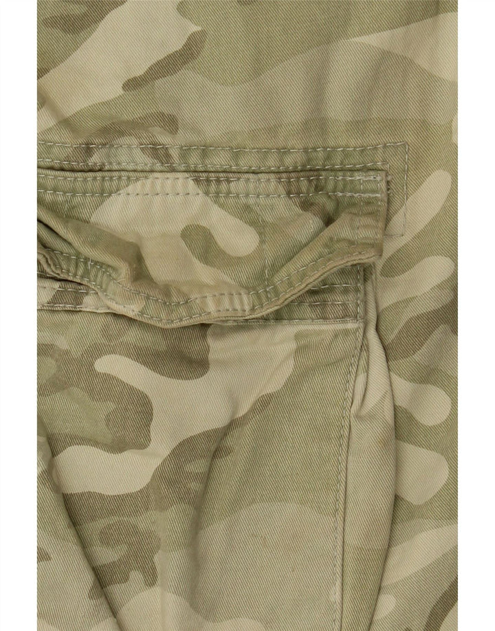 Superdry ženska prekomjerna vojna jakna 3/4 rukava UK 14 srednje boje kaki