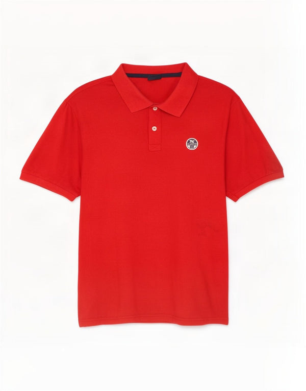 North Sails muška polo majica srednje crvene pamučne boje