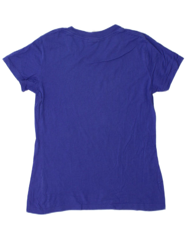 Nike Ženska majica kratkih rukava s grafičkim motivima UK 14/16 Large Blue