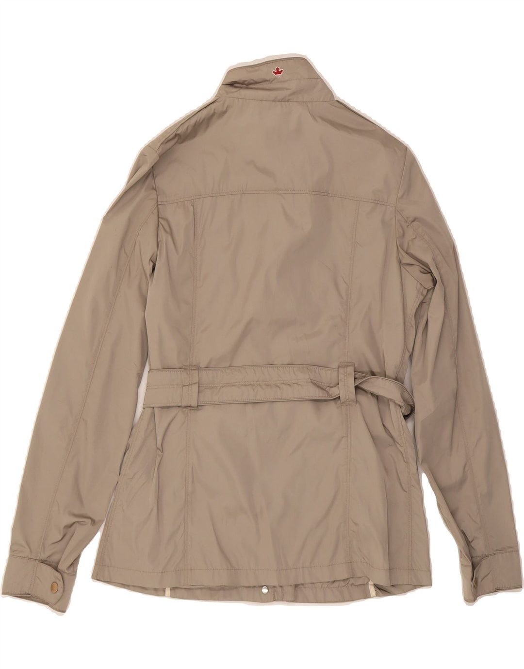 CANADIENS Womens Utility Jacket IT 42 Medium Beige Vintage Canadiens and Second-Hand Canadiens from Messina Hembry 