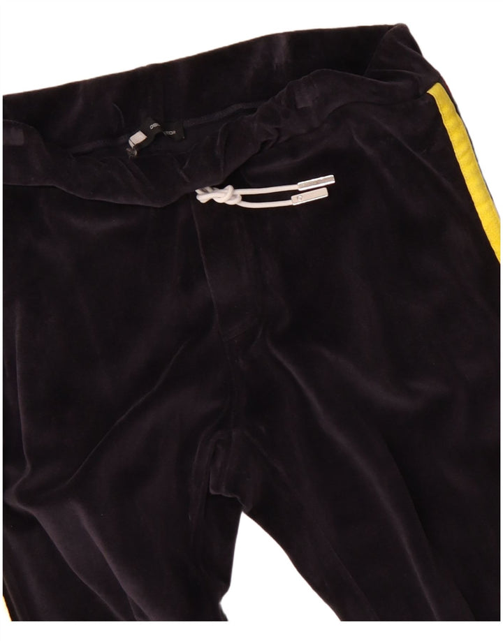 Dsquared2 Ženska trenirka od velura Hlače Joggers UK 16 Large Navy Blue