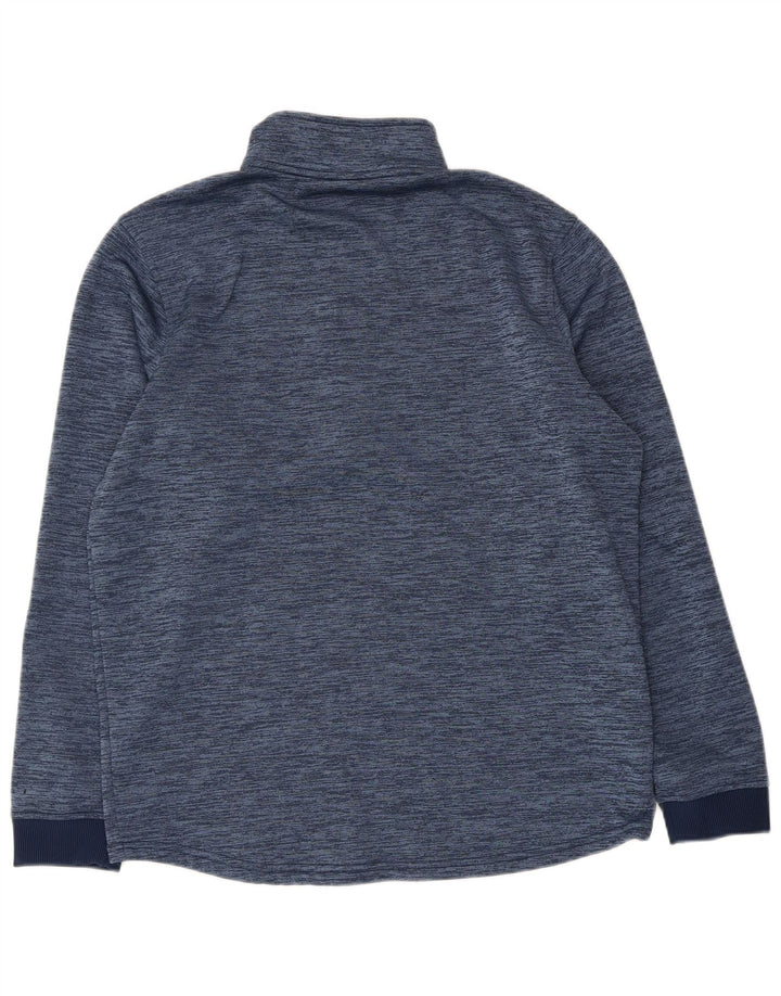 Under Armour muška majica Cold Gear srednje plave boje s flekama