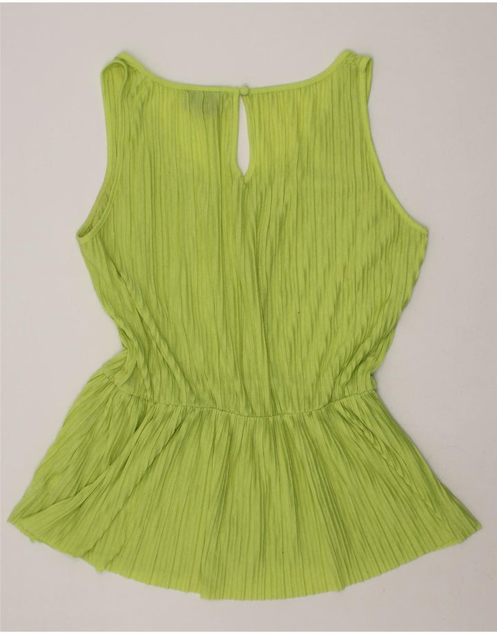 MOSSIMO Womens Sleeveless Blouse Top UK 6 XS Green Polyester Vintage Mossimo and Second-Hand Mossimo from Messina Hembry 