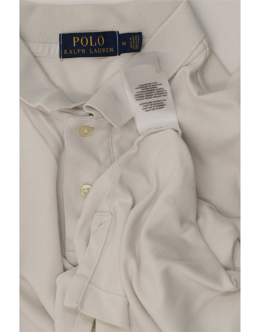Polo Ralph Lauren muška košulja Srednje bijeli pamuk