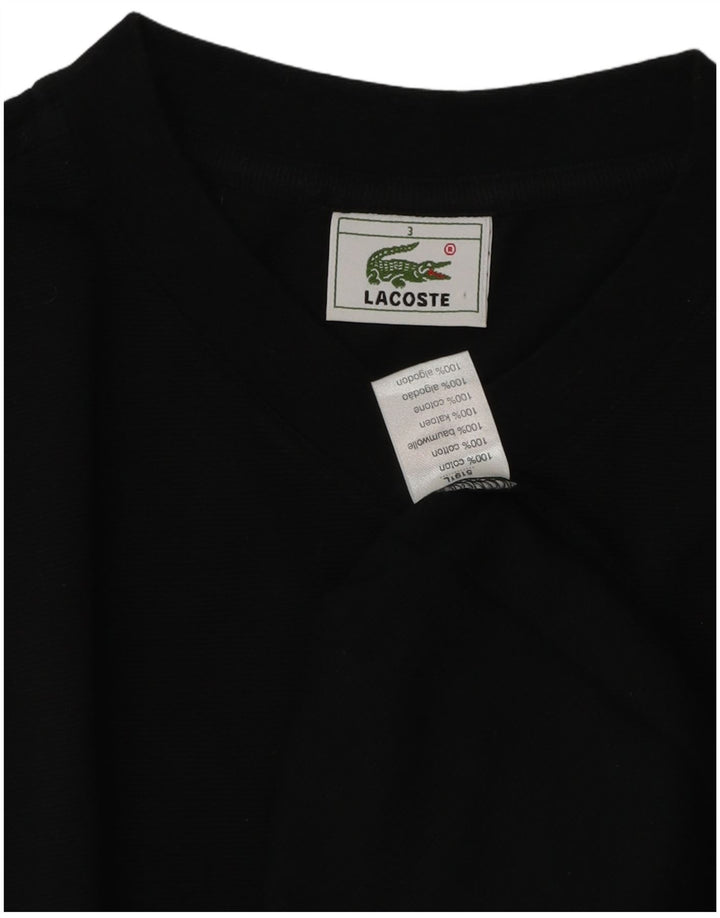 Lacoste muška majica kratkih rukava, mala, crna pamučna veličina 3