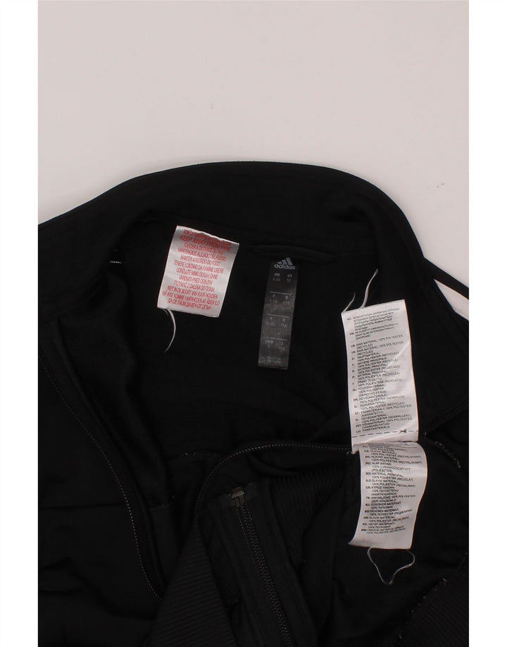 ADIDAS Boys Aeroready Gornja jakna trenirke 4-5 godina crni poliester