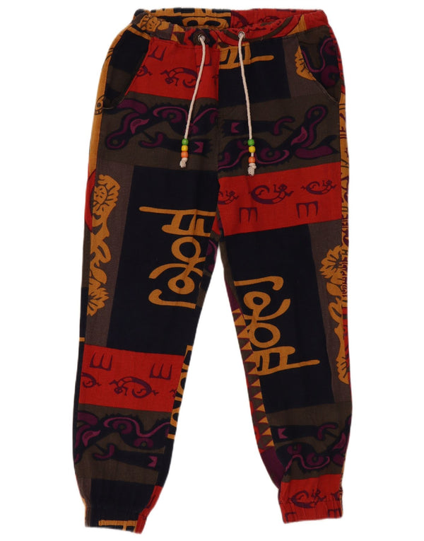 VINTAGE ležerne hlače za djevojčice 15-16 godina 2XL W30 L25 Višebojno