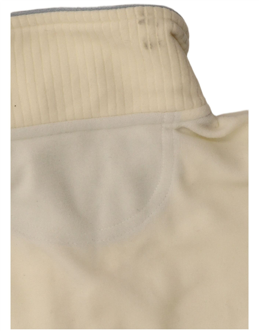 CHAMPION Ženski džemper od flisa s patentnim zatvaračem i izrezom UK 10 Small Off White