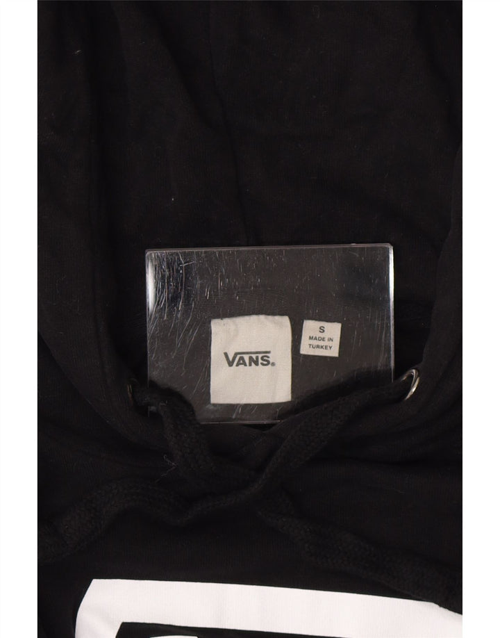 Vans Ženska majica s kapuljačom s kapuljačom UK 10 Mala crna