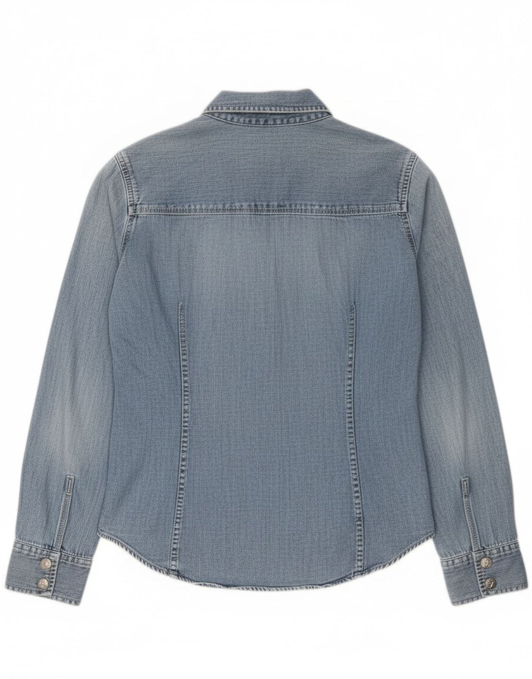 Calvin Klein Jeans Ženska traper košulja Srednje plavi pamuk