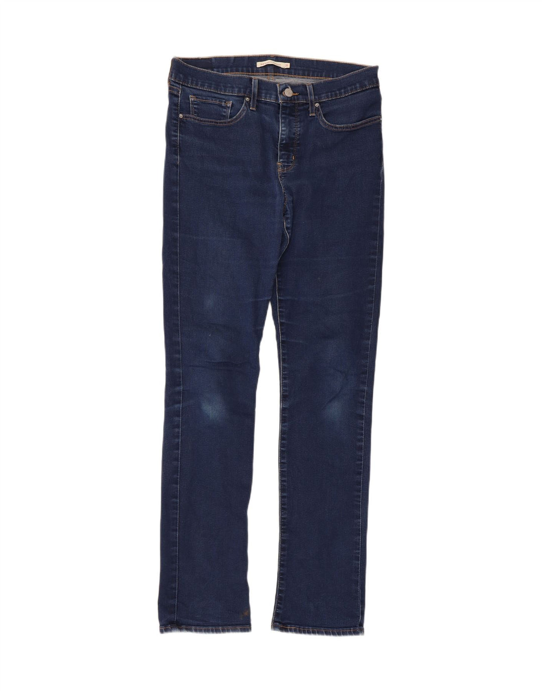 Levi's ženske ravne traperice 314 za oblikovanje W31 L32 plavi pamuk