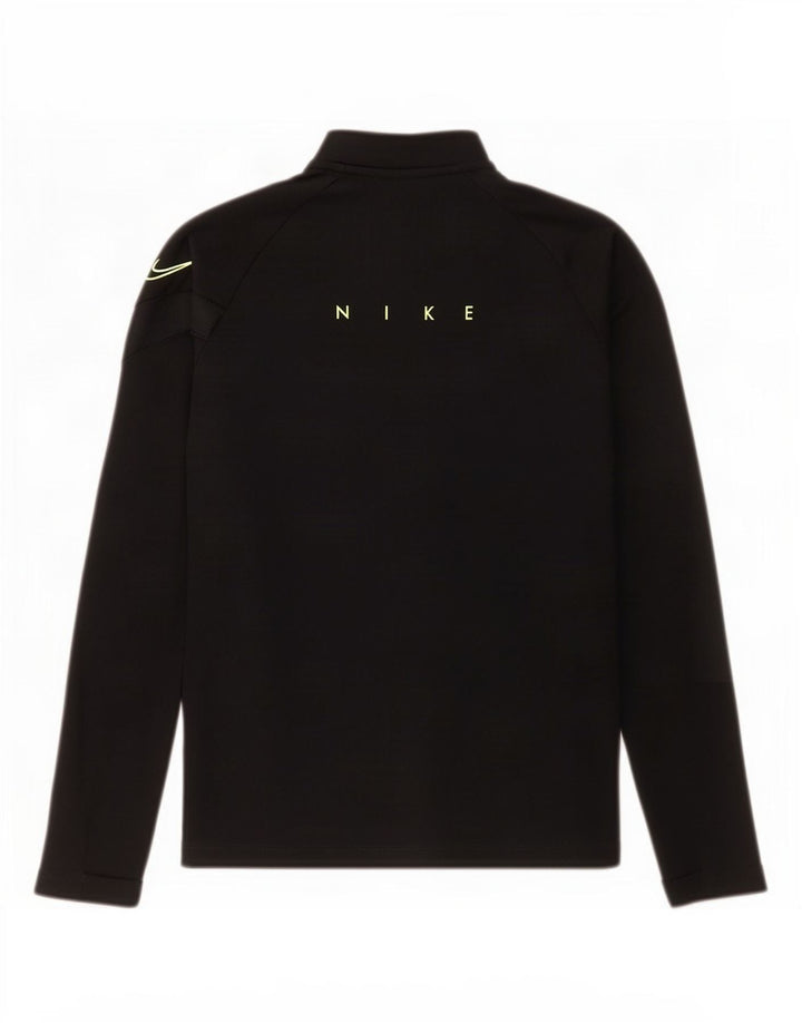 Nike Boys Dri Fit Graphic Pulover Trenirka Top 10-11 Years Medium Black