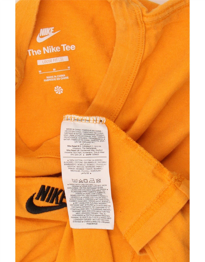 Nike Muška majica širokog kroja srednje narančasta pamučna