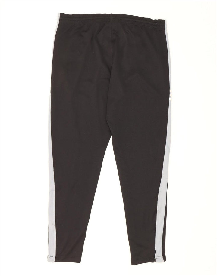 Adidas muške hlače za trenirku UK 40/42 Medium Black Colourblock Poliester