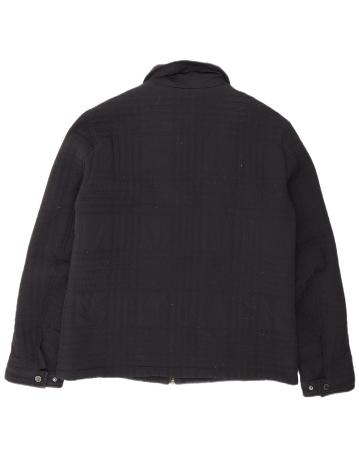 TED BAKER Mens Quilted Jacket Size 4 Large Navy Blue